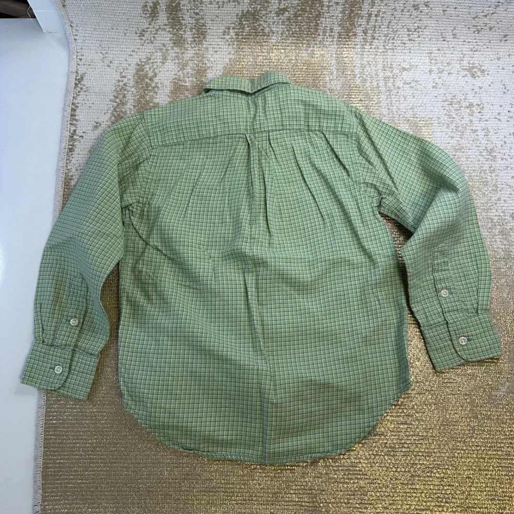 RALPH LAUREN Long Sleeve Preppy Button Down Shirts Bundle Plaid Stripes 5